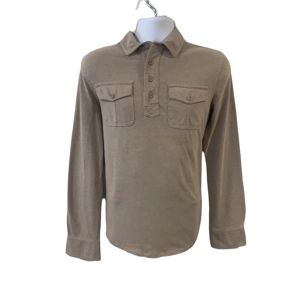 Gap Long Sleeves Sweatshirt Shirt Brown Size M - Picture 1 of 1